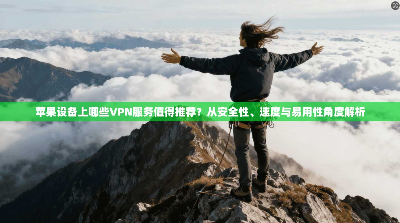 苹果设备上哪些VPN服务值得推荐？从安全性、速度与易用性角度解析  第1张