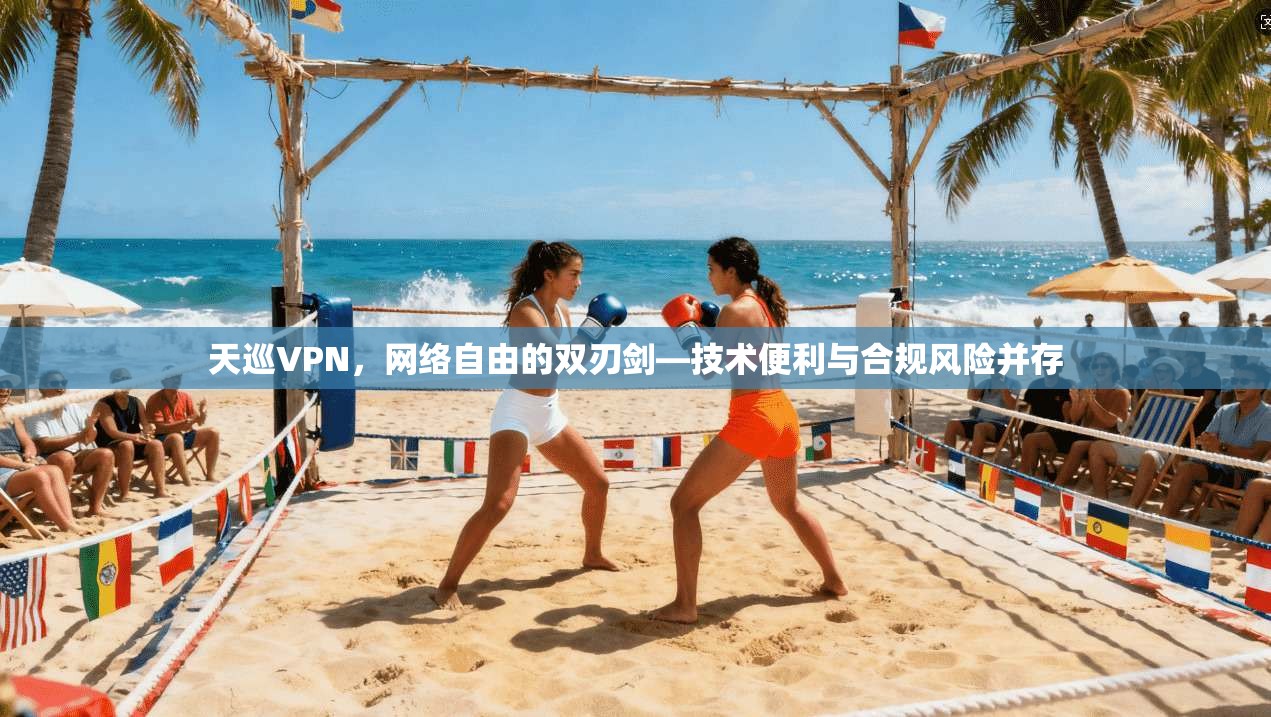 天巡VPN，网络自由的双刃剑—技术便利与合规风险并存  第1张