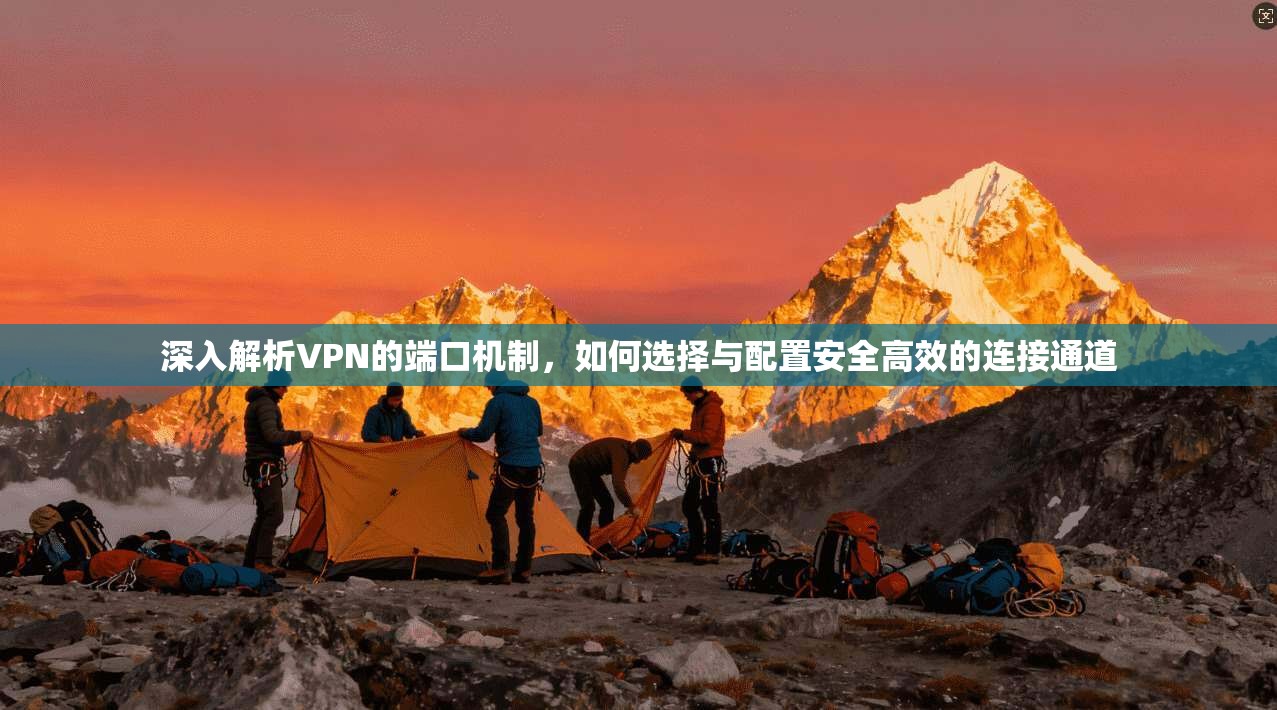 深入解析VPN的端口机制，如何选择与配置安全高效的连接通道  第1张