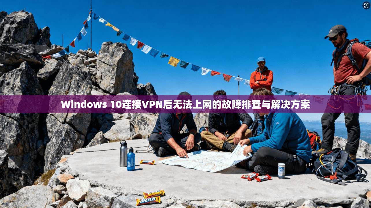 Windows 10连接VPN后无法上网的故障排查与解决方案 第1张 Windows 10连接VPN后无法上网的故障排查与解决方案 第1张
