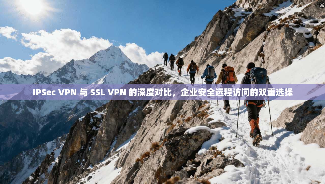 IPSec VPN 与 SSL 的深度对比，企业安全远程访问的双重选择  第1张