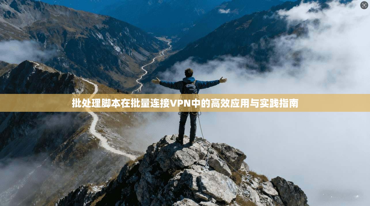 批处理脚本在批量连接VPN中的高效应用与实践指南 第1张 批处理脚本在批量连接VPN中的高效应用与实践指南 第1张
