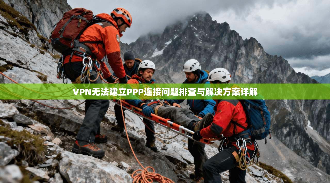 VPN无法建立PPP连接问题排查与解决方案详解 第1张 VPN无法建立PPP连接问题排查与解决方案详解 第1张