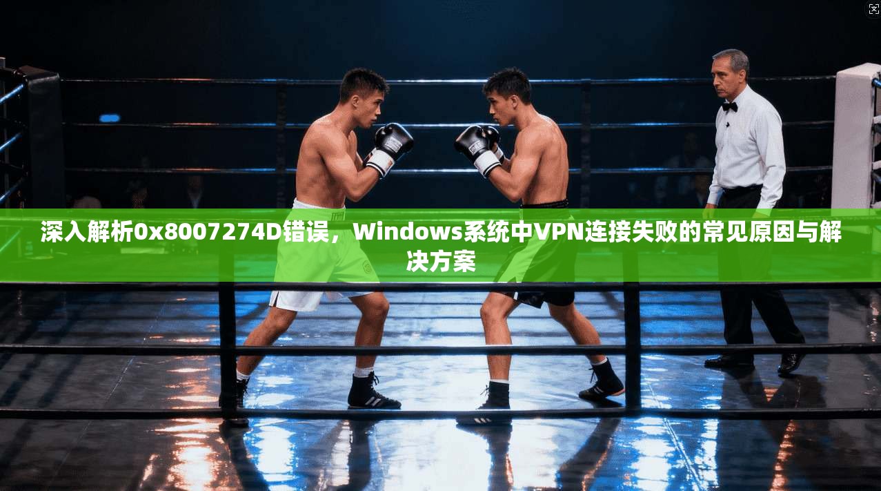 深入解析0x8007274D错误,Windows系统中VPN连接失败的常见原因与解决方案 第1张 深入解析0x8007274D错误,Windows系统中VPN连接失败的常见原因与解决方案 第1张