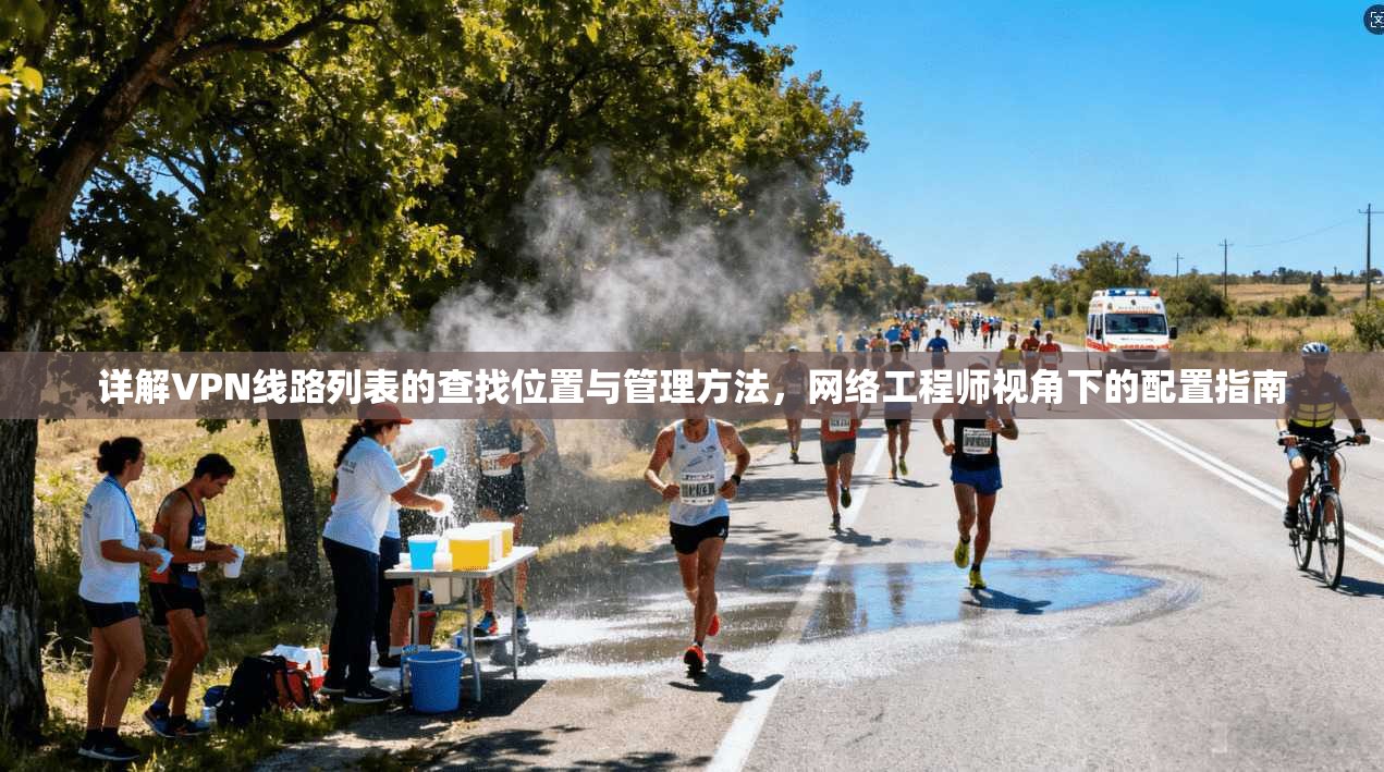 详解VPN线路列表的查找位置与管理方法，网络工程师视角下的配置指南  第1张