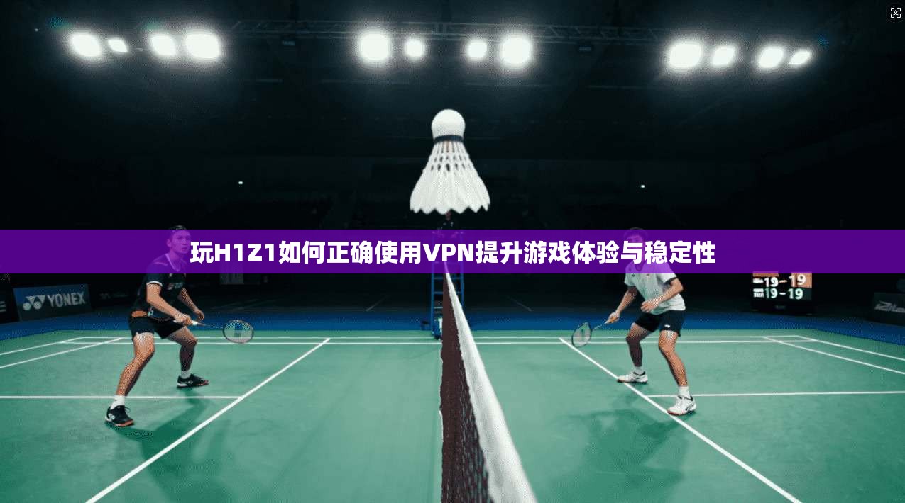 玩H1Z1如何正确使用VPN提升游戏体验与稳定性  第1张