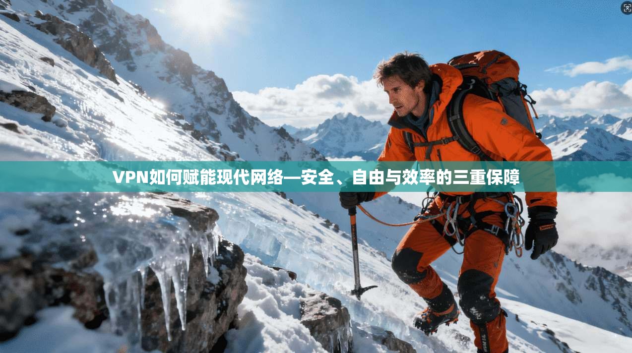 VPN如何赋能现代网络—安全、自由与效率的三重保障  第1张