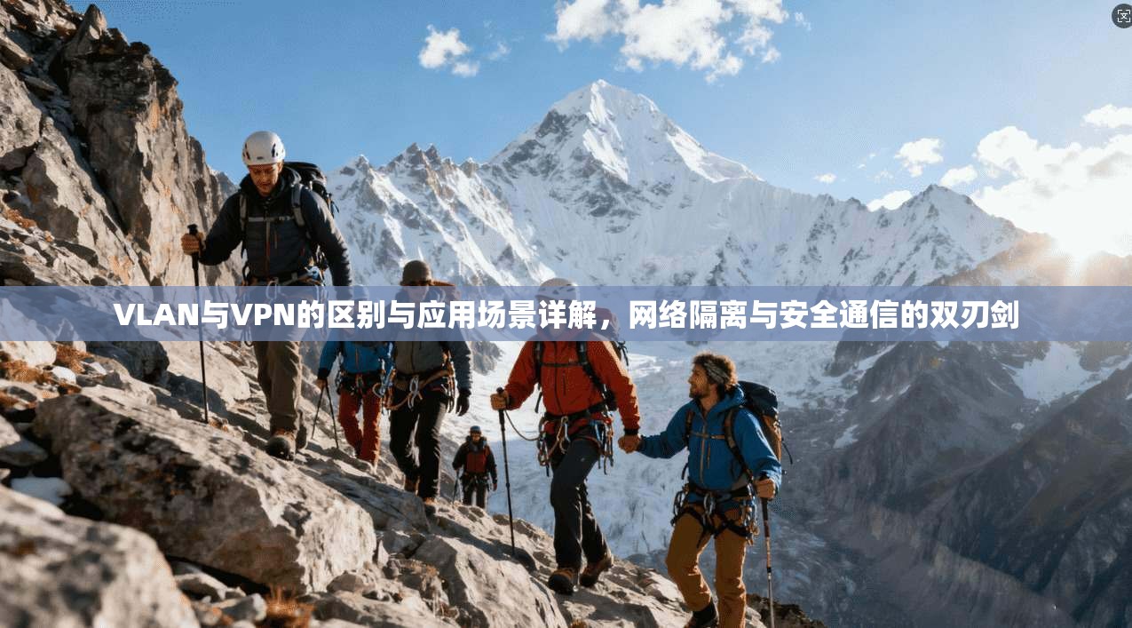 VLAN与VPN的区别与应用场景详解，网络隔离与安全通信的双刃剑  第1张