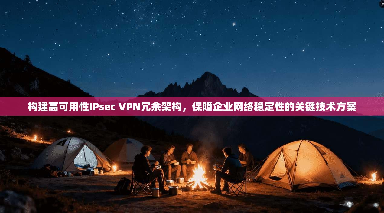 构建高可用性IPsec VPN冗余架构,保障企业网络稳定性的关键技术方案 第1张 构建高可用性IPsec VPN冗余架构,保障企业网络稳定性的关键技术方案 第1张