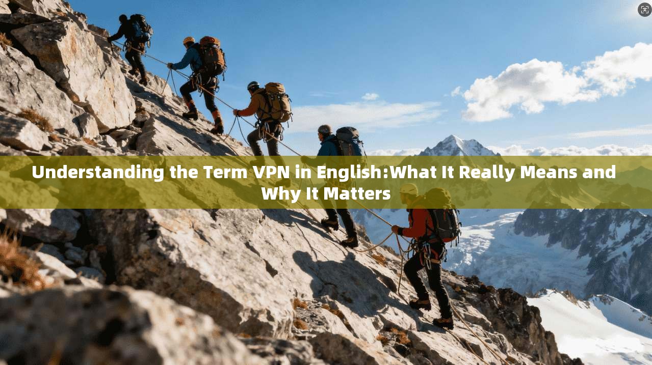 Understanding the Term VPN in English:What It Really Means and Why Matters  第1张