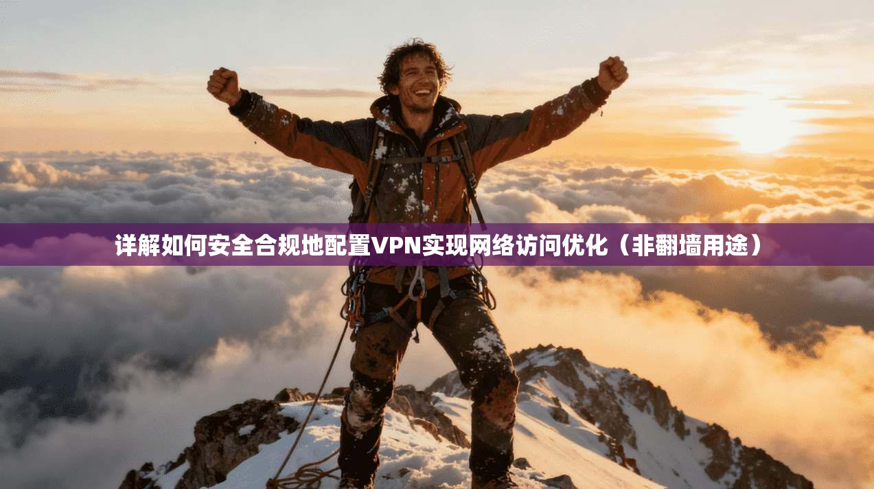 详解如何安全合规地配置VPN实现网络访问优化(非翻墙用途) 第1张 详解如何安全合规地配置VPN实现网络访问优化(非翻墙用途) 第1张