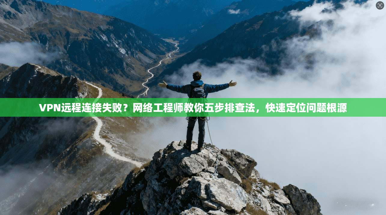 VPN远程连接失败?网络工程师教你五步排查法,快速定位问题根源 第1张 VPN远程连接失败?网络工程师教你五步排查法,快速定位问题根源 第1张